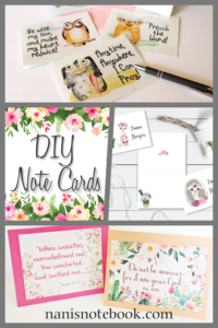 DIY Notecards