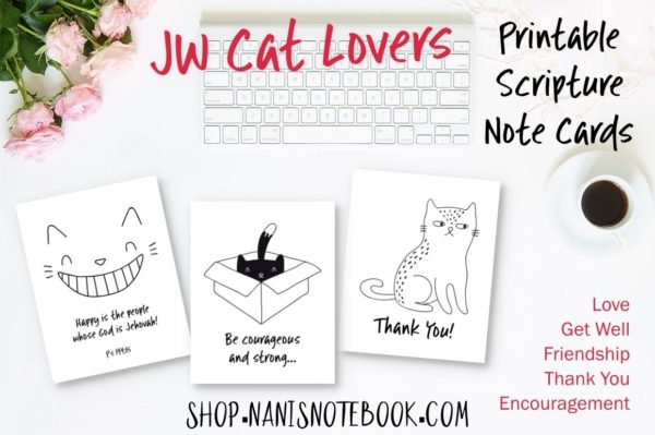 JW Cat Lovers Cards