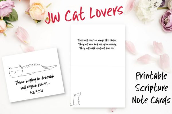 JW Cat Lovers Cards