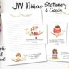 Spanish JW Little Girls' Stationery & Cards